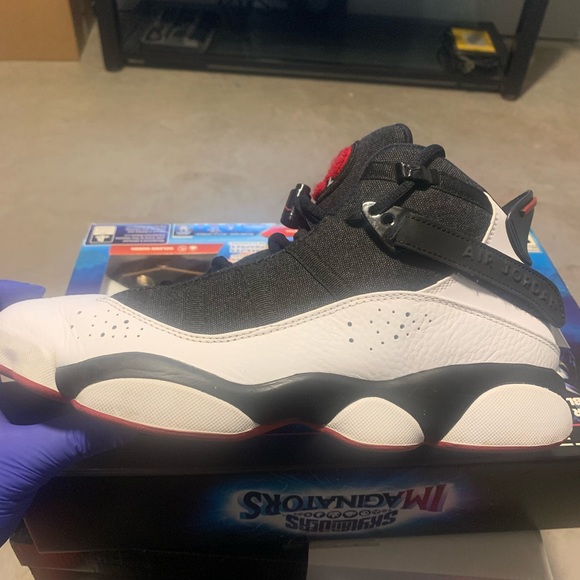 Jordan 6 Rings      black/white - Gym red - Black - Picture 8 of 9